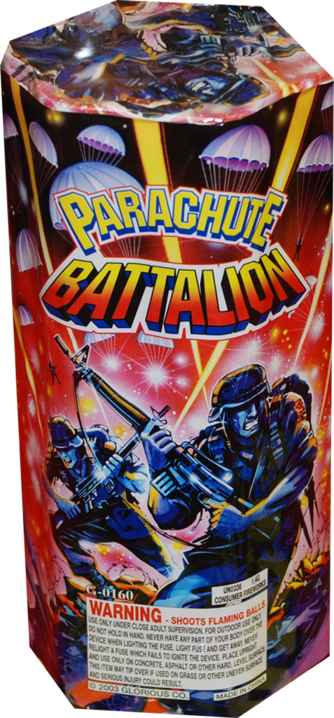 Parachute Battalion 7 Shot 49 Chutes